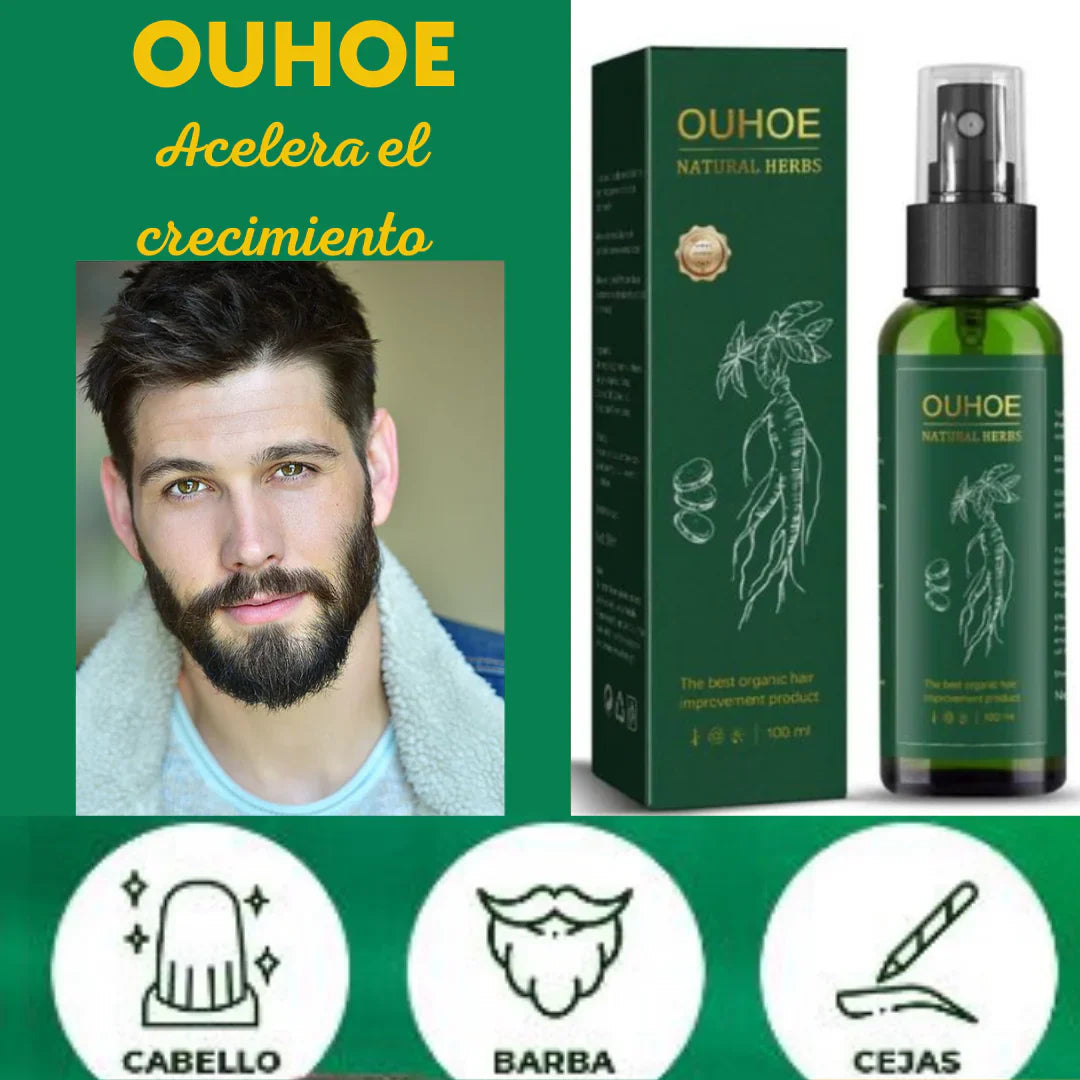 Elixir Ouhoe Capilar Para Crecimiento y Control de caída